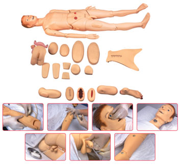 Advanced Nursing Training & Wound Care Manikin (Unisex)